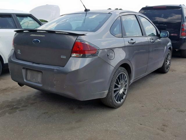 1FAHP3GN5AW234415 - 2010 FORD FOCUS SES GRAY photo 4