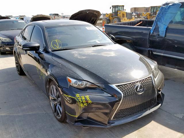 JTHBF1D22E5033776 - 2014 LEXUS IS 250 BLACK photo 1