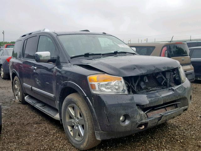 5N1AA0NC5AN618483 - 2010 NISSAN ARMADA SE BLACK photo 1