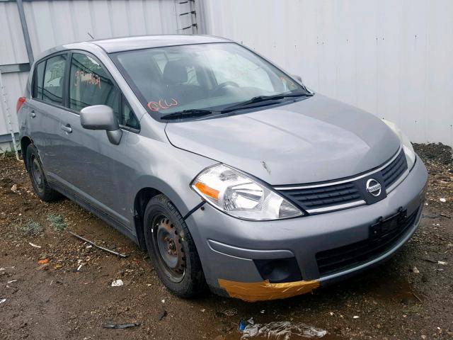 3N1BC13E68L451934 - 2008 NISSAN VERSA S GRAY photo 1