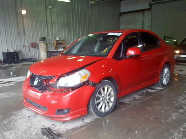 JS2YC417885101160 - 2008 SUZUKI SX4 TOURIN RED photo 2