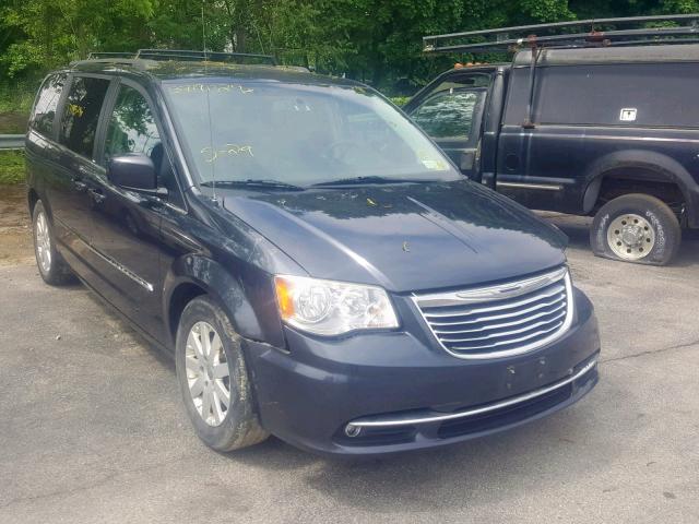 2C4RC1BG6DR645617 - 2013 CHRYSLER TOWN & COU BLUE photo 1