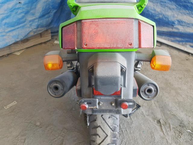 JKAEXMF142A088177 - 2002 KAWASAKI EX250 F GREEN photo 9