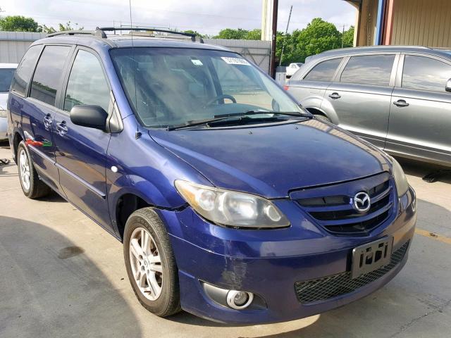 JM3LW28AX60557681 - 2006 MAZDA MPV WAGON BLUE photo 1