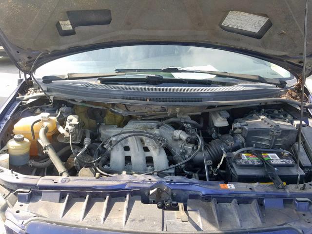 JM3LW28AX60557681 - 2006 MAZDA MPV WAGON BLUE photo 7