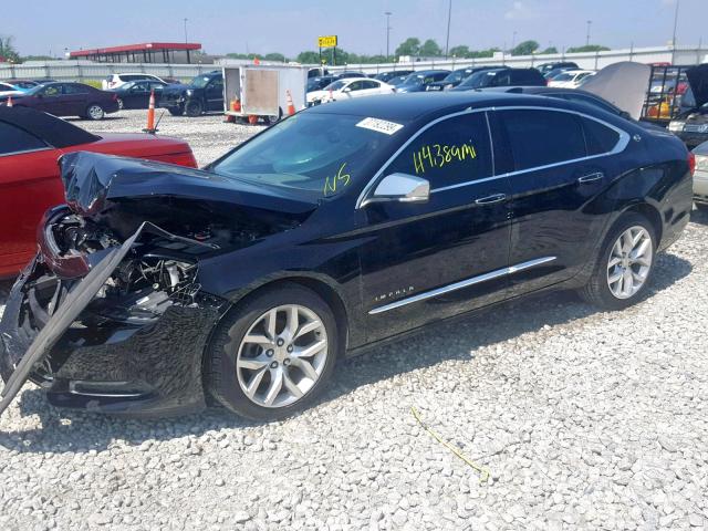 1G1145S3XHU145699 - 2017 CHEVROLET IMPALA PRE BLACK photo 2