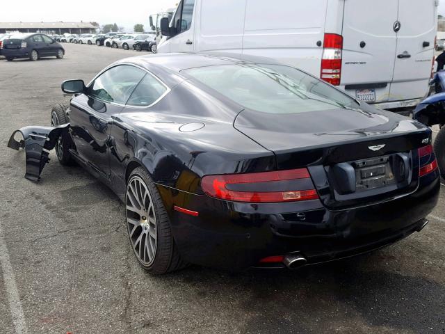 SCFAD01A65GA02158 - 2005 ASTON MARTIN DB9 BLACK photo 3