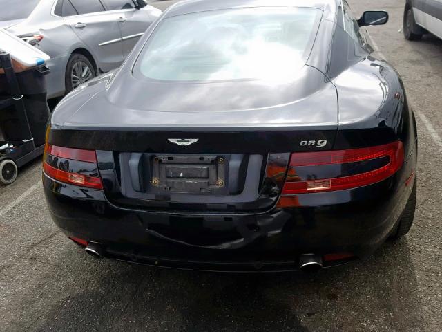 SCFAD01A65GA02158 - 2005 ASTON MARTIN DB9 BLACK photo 6