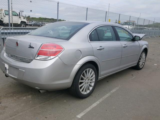 1G8ZV57727F163534 - 2007 SATURN AURA XR GRAY photo 4