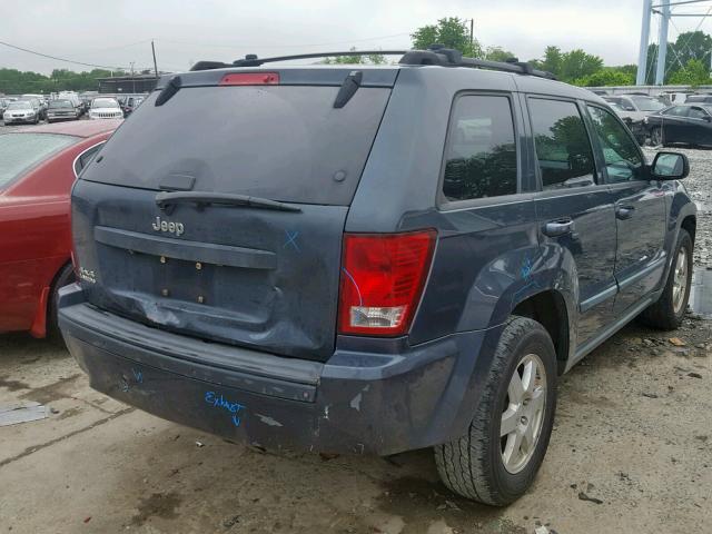 1J8GR48K38C136997 - 2008 JEEP GRAND CHER BLUE photo 4