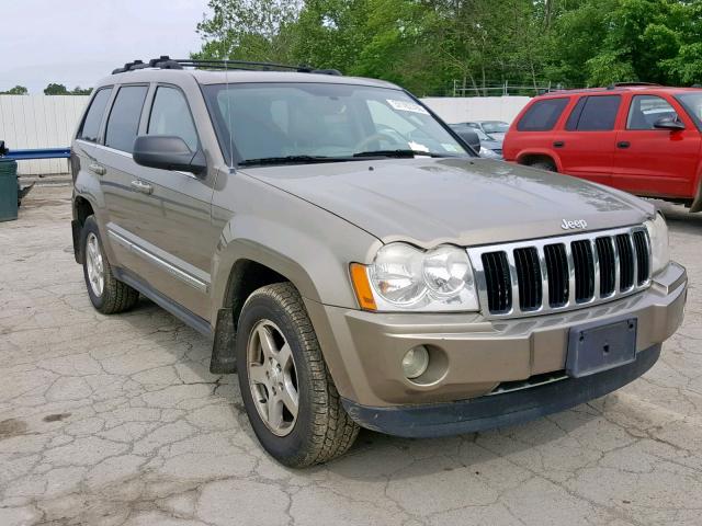 1J4HR58N65C705987 - 2005 JEEP GRAND CHER TAN photo 1