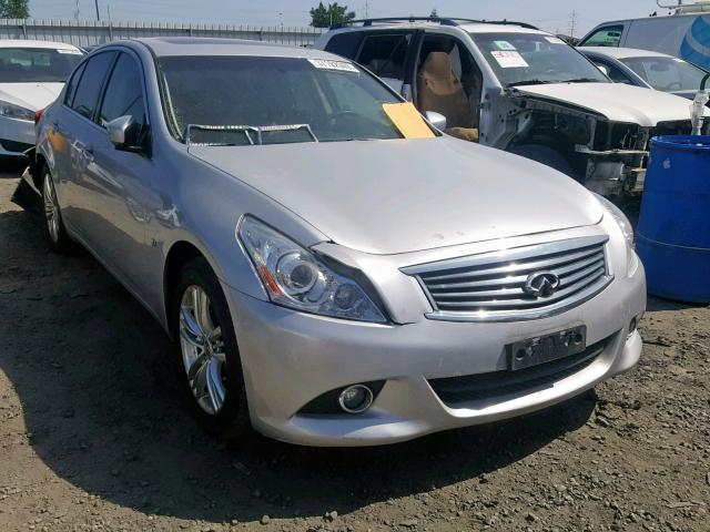 JN1CV6APXFM580312 - 2015 INFINITI Q40 SILVER photo 1