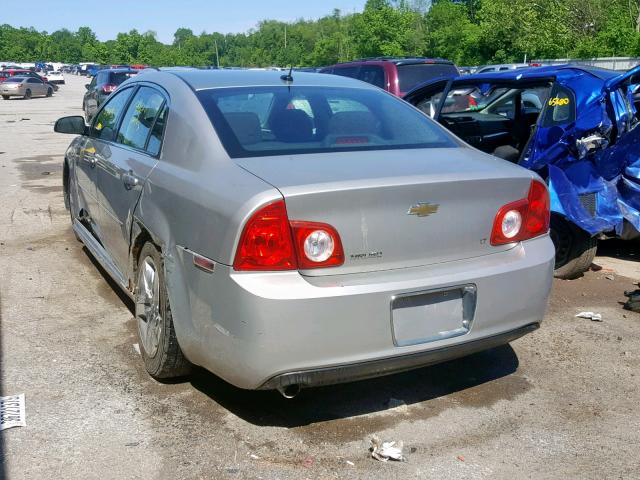 1G1ZH57B58F177505 - 2008 CHEVROLET MALIBU 1LT SILVER photo 3