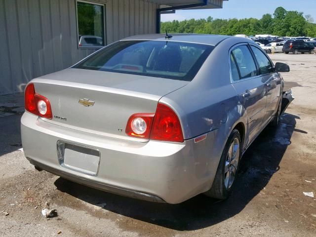 1G1ZH57B58F177505 - 2008 CHEVROLET MALIBU 1LT SILVER photo 4