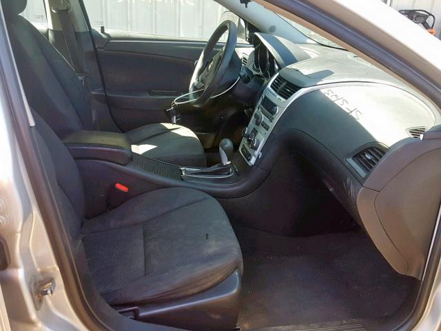 1G1ZH57B58F177505 - 2008 CHEVROLET MALIBU 1LT SILVER photo 5