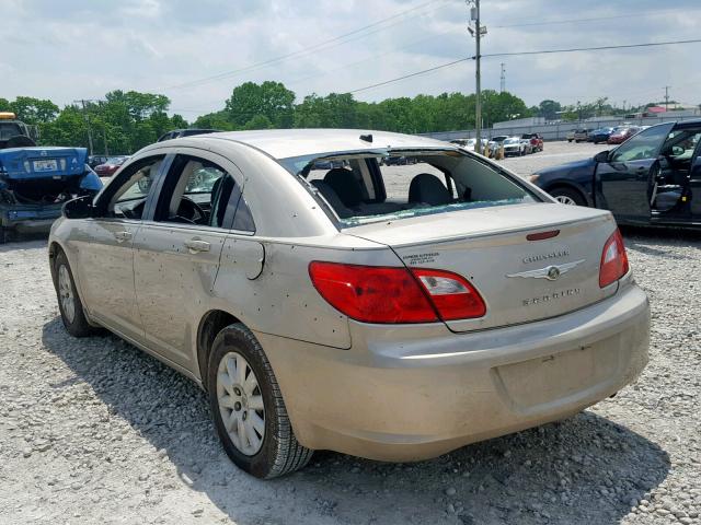 1C3LC46BX9N558088 - 2009 CHRYSLER SEBRING LX GOLD photo 3