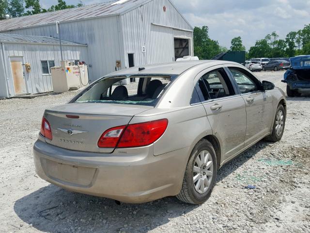 1C3LC46BX9N558088 - 2009 CHRYSLER SEBRING LX GOLD photo 4