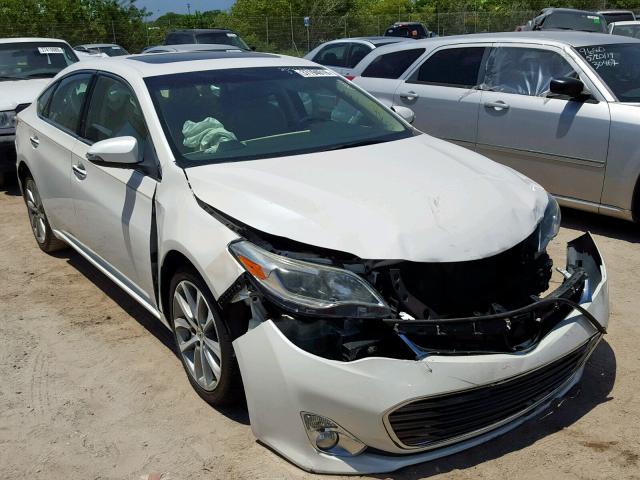 4T1BK1EB8FU158294 - 2015 TOYOTA AVALON XLE WHITE photo 1