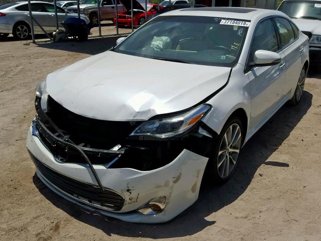4T1BK1EB8FU158294 - 2015 TOYOTA AVALON XLE WHITE photo 2