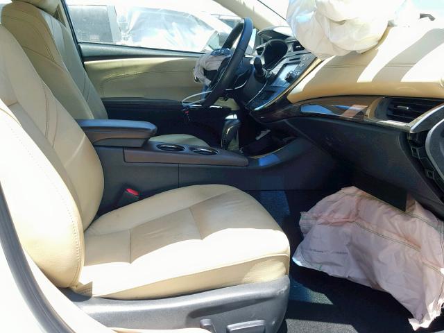 4T1BK1EB8FU158294 - 2015 TOYOTA AVALON XLE WHITE photo 5