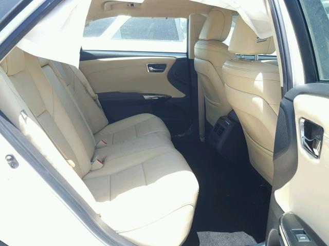 4T1BK1EB8FU158294 - 2015 TOYOTA AVALON XLE WHITE photo 6