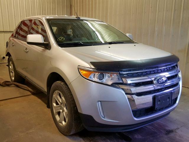 2FMDK4JC5BBA47629 - 2011 FORD EDGE SEL SILVER photo 1