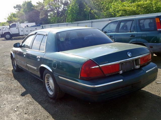 2MEFM74W2YX687077 - 2000 MERCURY GRAND MARQ GREEN photo 3