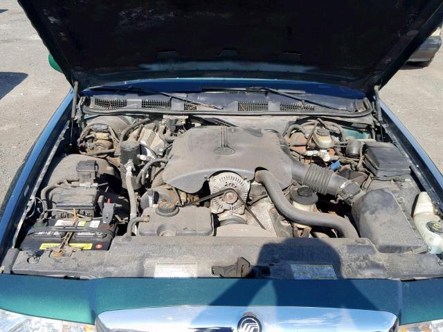 2MEFM74W2YX687077 - 2000 MERCURY GRAND MARQ GREEN photo 7