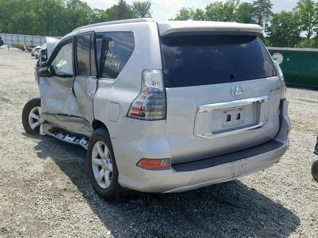 JTJBM7FX9E5089245 - 2014 LEXUS GX SILVER photo 3