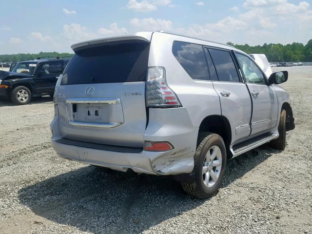 JTJBM7FX9E5089245 - 2014 LEXUS GX SILVER photo 4