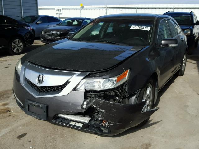 19UUA86579A023767 - 2009 ACURA TL GRAY photo 2