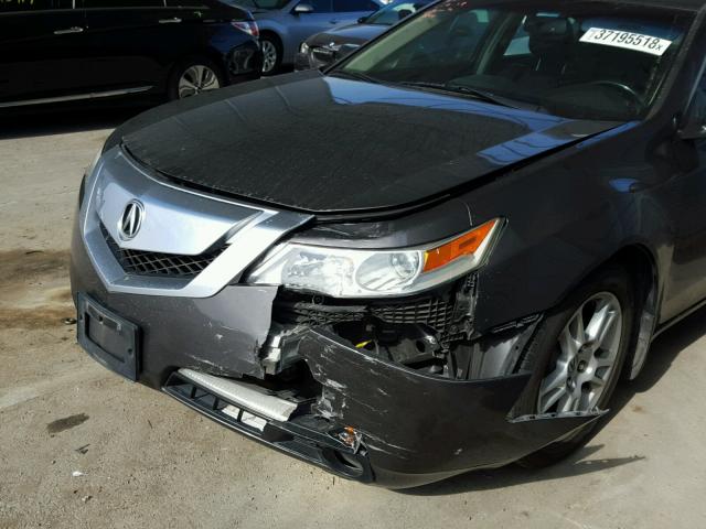 19UUA86579A023767 - 2009 ACURA TL GRAY photo 9