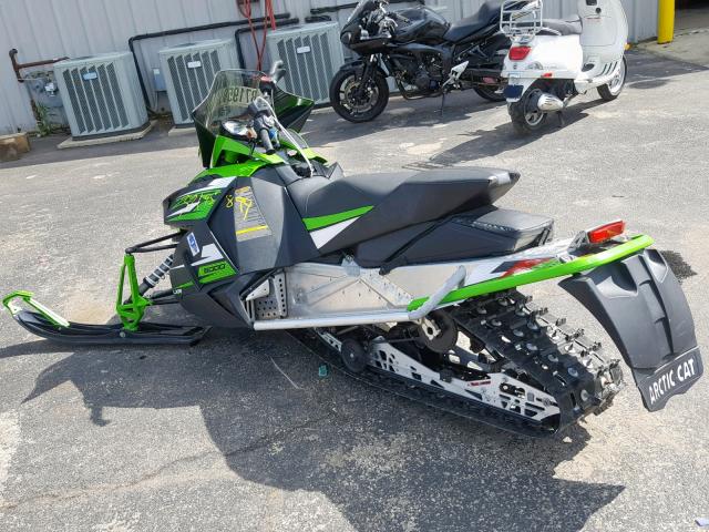 4UF15SNWXFT100718 - 2015 ARCTIC CAT ARTIC CAT GREEN photo 3