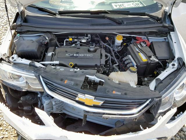 1G1JB5SH0H4178468 - 2017 CHEVROLET SONIC LS WHITE photo 7