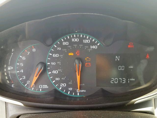 1G1JB5SH0H4178468 - 2017 CHEVROLET SONIC LS WHITE photo 8