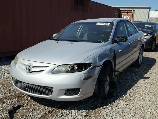 1YVHP80C575M60835 - 2007 MAZDA 6 SILVER photo 2