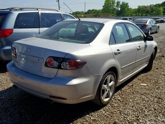 1YVHP80C575M60835 - 2007 MAZDA 6 SILVER photo 4