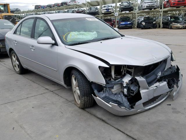 5NPEU46F67H204666 - 2007 HYUNDAI SONATA SILVER photo 1