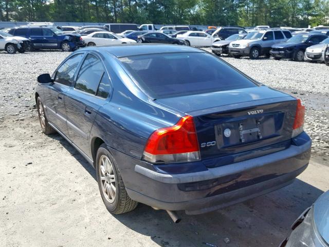 YV1RS61T842376222 - 2004 VOLVO S60 BLUE photo 3