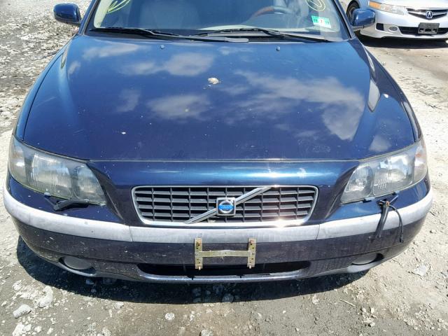 YV1RS61T842376222 - 2004 VOLVO S60 BLUE photo 9