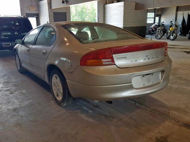 2B3HD46R32H152018 - 2002 DODGE INTREPID S 金色 照片 3