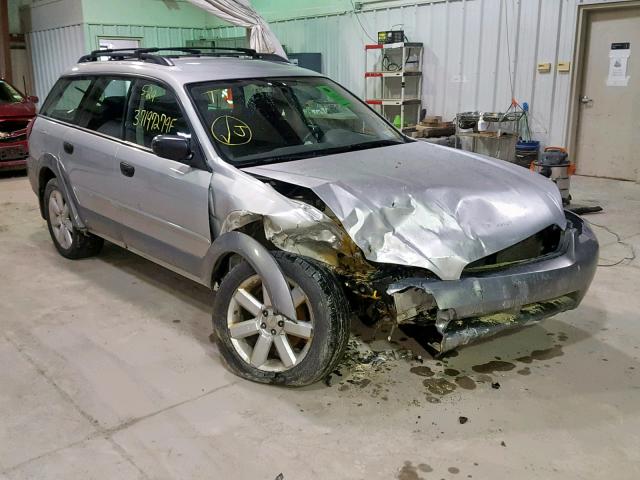 4S4BP61CX67340798 - 2006 SUBARU LEGACY OUT SILVER photo 1