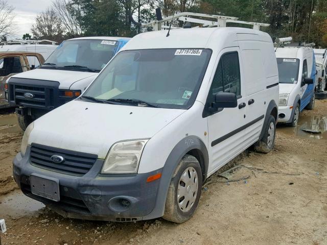 NM0LS7AN4DT147899 - 2013 FORD TRANSIT CO WHITE photo 2