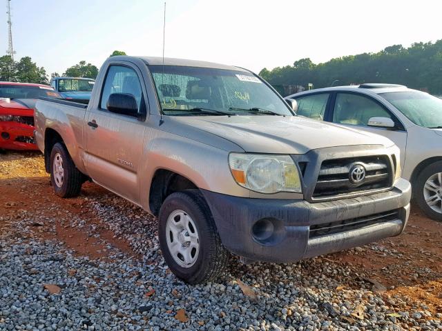 5TENX22N46Z180811 - 2006 TOYOTA TACOMA TAN photo 1