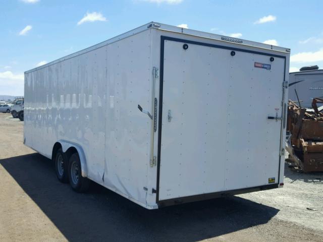 5RTBE2426JD064859 - 2018 UTILITY TRAILER WHITE photo 3