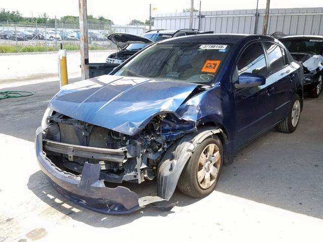 3N1AB61E99L617721 - 2009 NISSAN SENTRA 2.0 BLUE photo 2