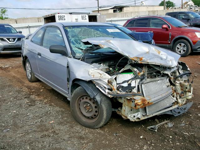 1HGEM21271L047940 - 2001 HONDA CIVIC DX SILVER photo 1