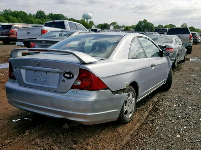 1HGEM21271L047940 - 2001 HONDA CIVIC DX SILVER photo 4