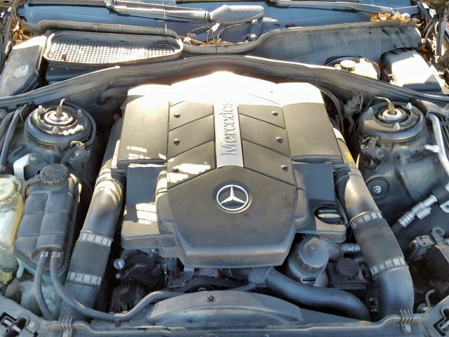 WDBNG83J13A342347 - 2003 MERCEDES-BENZ S 430 4MAT PURPLE photo 7