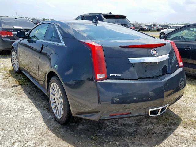 1G6DC1E37E0170335 - 2014 CADILLAC CTS PERFOR BLACK photo 3